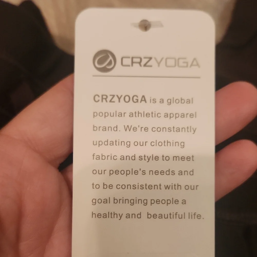 CRZ YOGA Chocolate Brown Activewear Pants - Picture 2 of 13